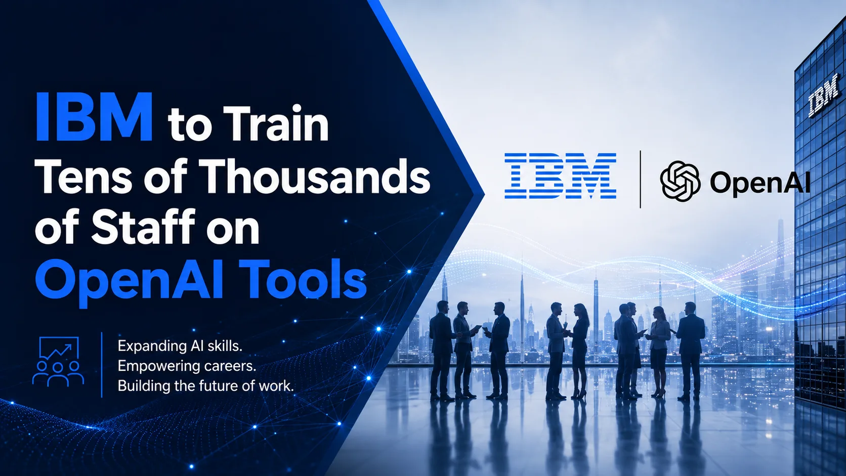 Editorial image for IBM to Train Tens of Thousands of Staff on OpenAI Tools