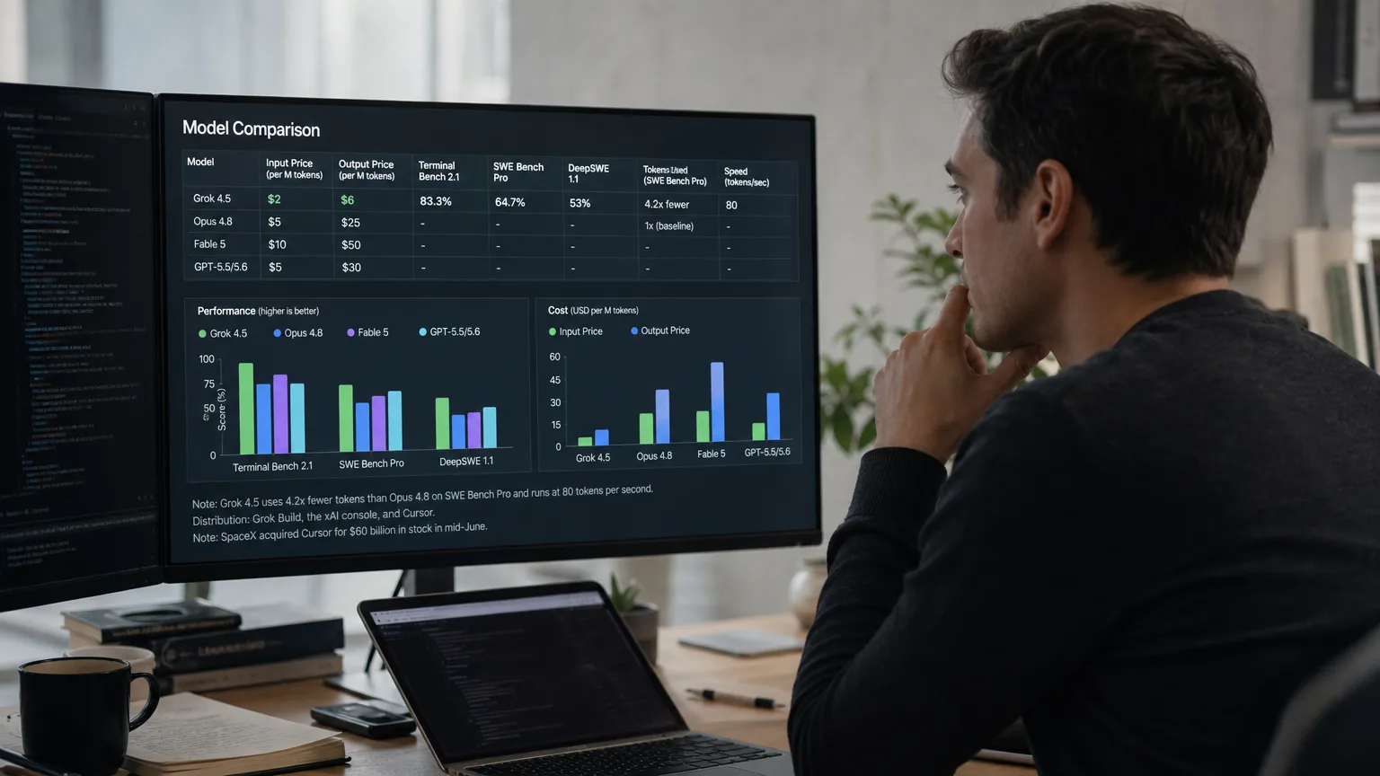 Editorial image for Grok 4.5's Real Edge Isn't the Benchmark Score, It's the Bill

