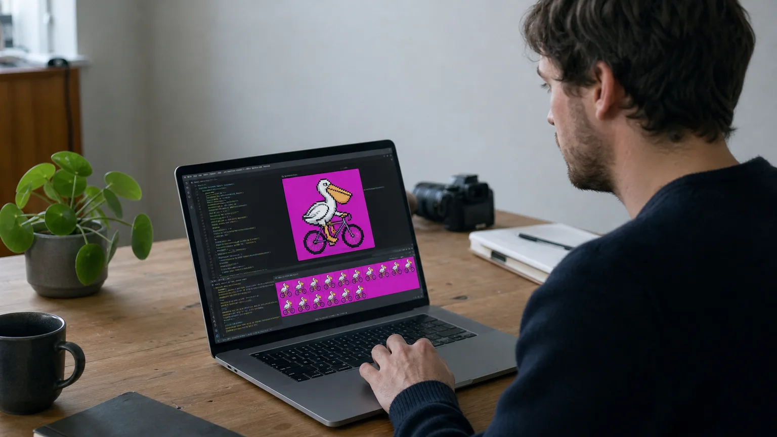 Editorial image for Simon Willison Builds a Cycling Pelican for Codex Desktop, and Shows His Work
