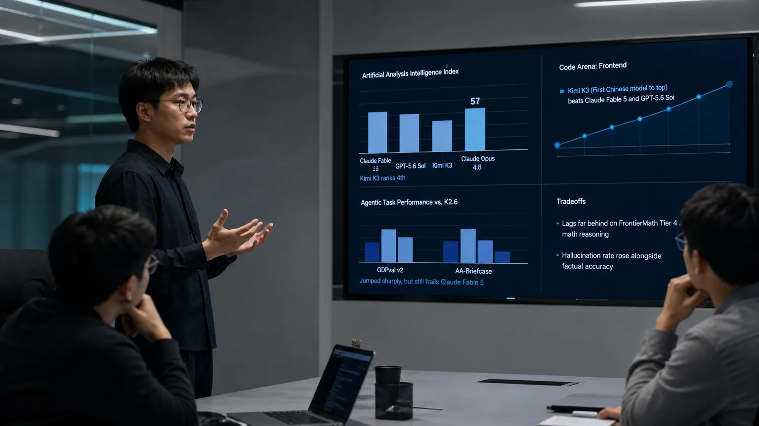 Editorial image for Moonshot AI's Kimi K3 Cracks the Top Four, But at a Cost to Chinese AI's Cheap-and-Cheerful Reputation