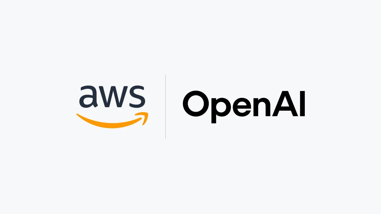 AWS and OpenAI logos