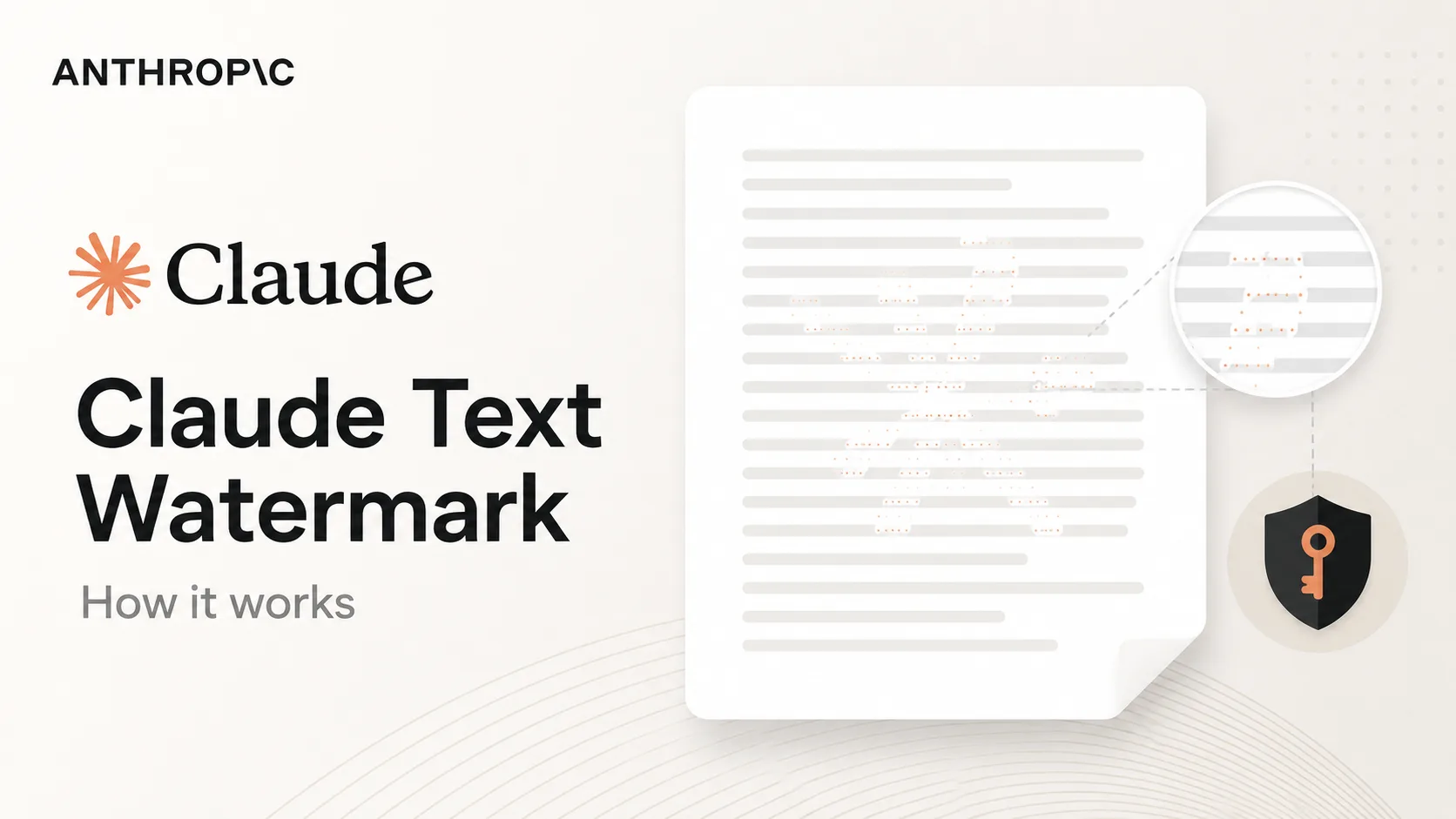Editorial image for Anthropic Details How Claude's New Text Watermark Works