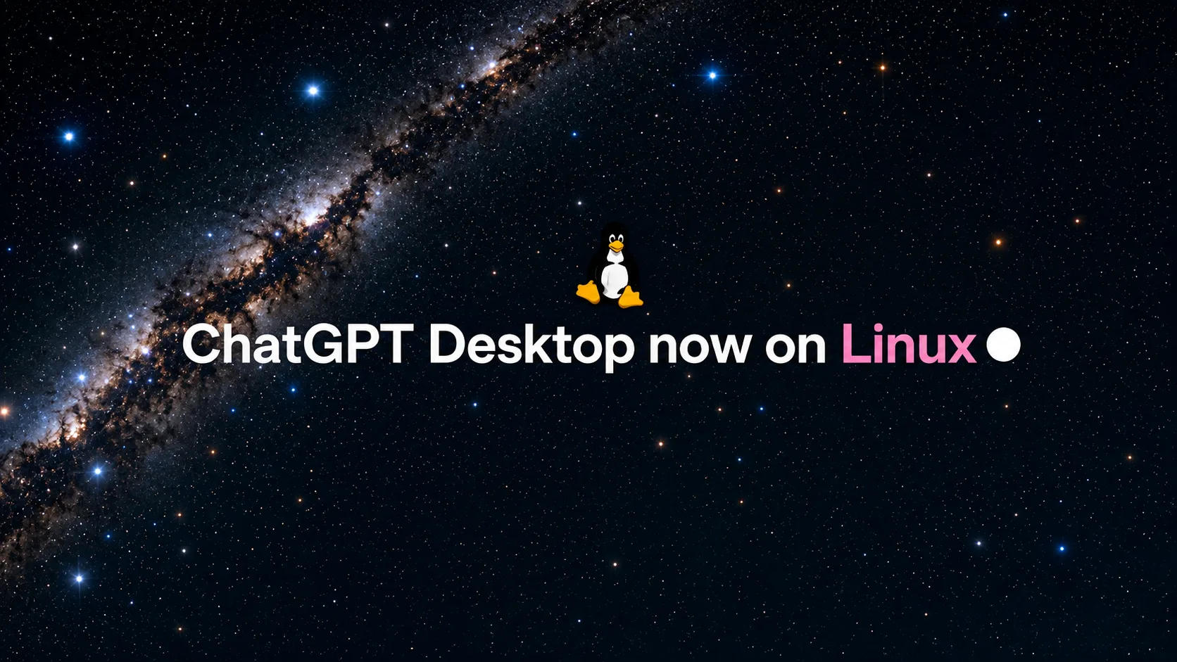 Editorial image for OpenAI brings ChatGPT desktop app to Linux, missing some features