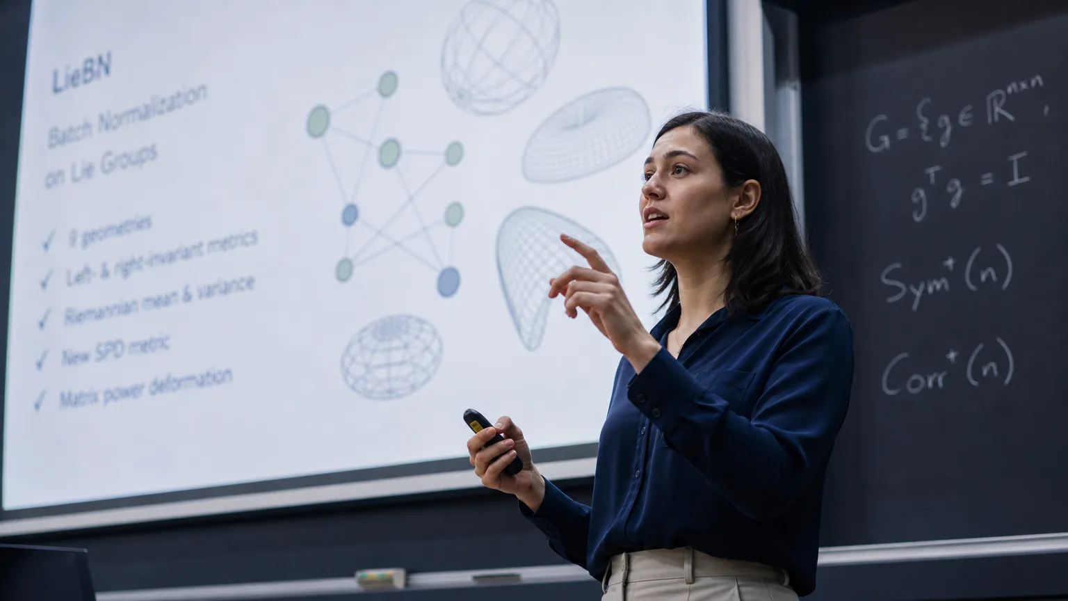 Editorial image for A Unified Geometry for Batch Normalization: LieBN Extends Deep Learning to Nine Curved Data Spaces