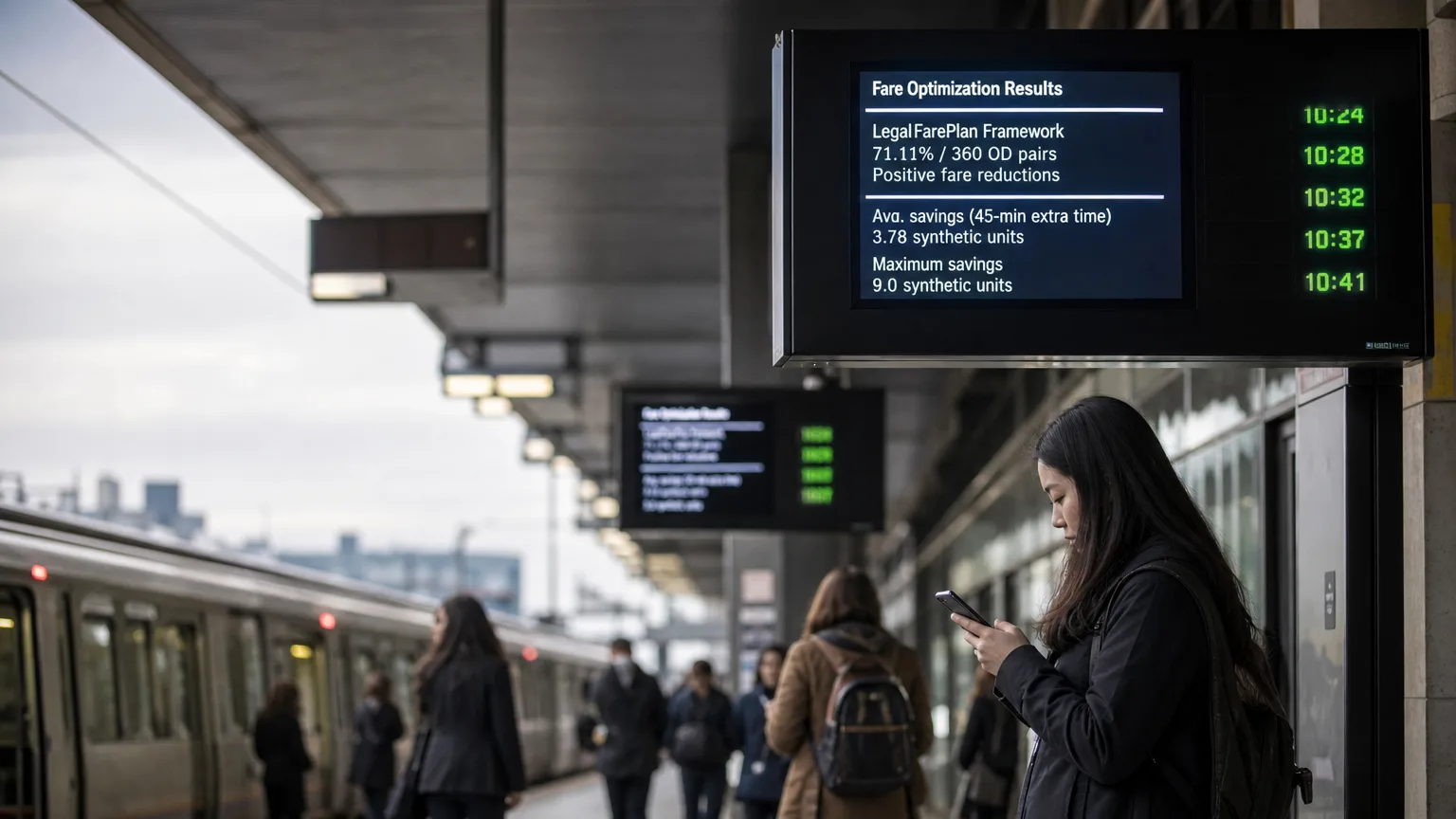 Editorial image for Legal Exits, Cheaper Rides: New Framework Cuts Rail Fares by Exploiting Fare-Rule Loopholes