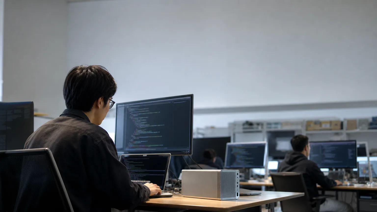 Editorial image for Poolside's Tiny Laguna S 2.1 Beats a Giant Rival on Coding Benchmarks by a 4x Margin