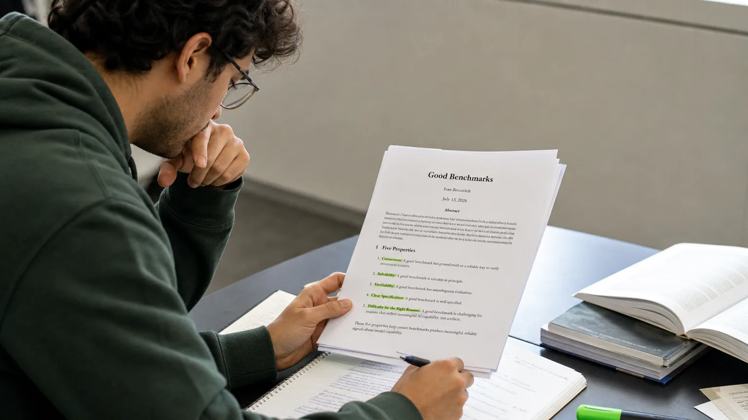 Editorial image for What Makes a Benchmark Actually Good? New arXiv Paper Lays Out the Criteria