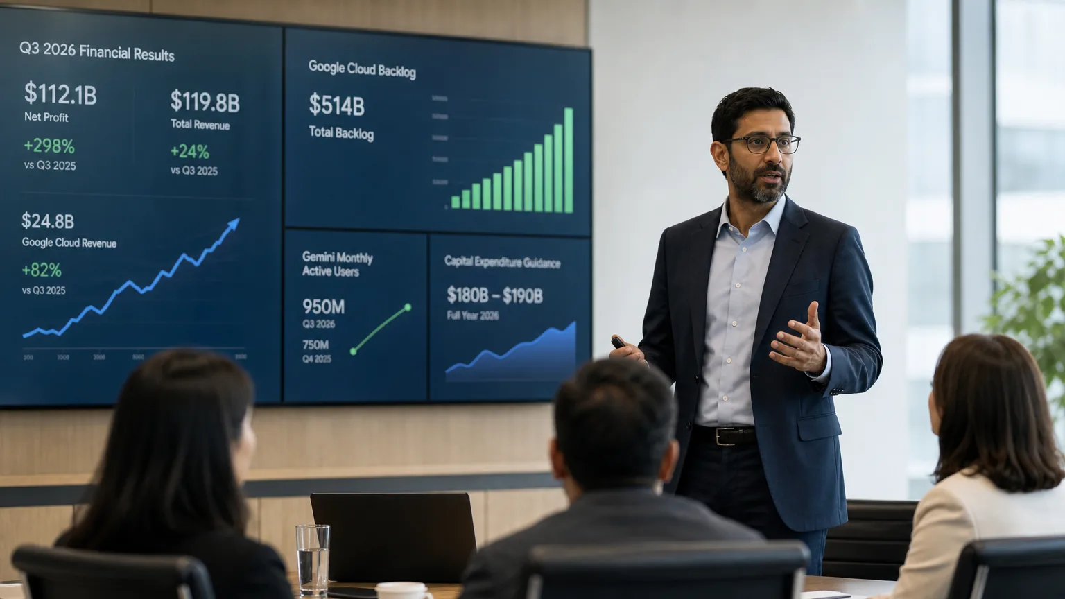 Editorial image for Google's $514 Billion Cloud Backlog Silences Doubters on AI Spending