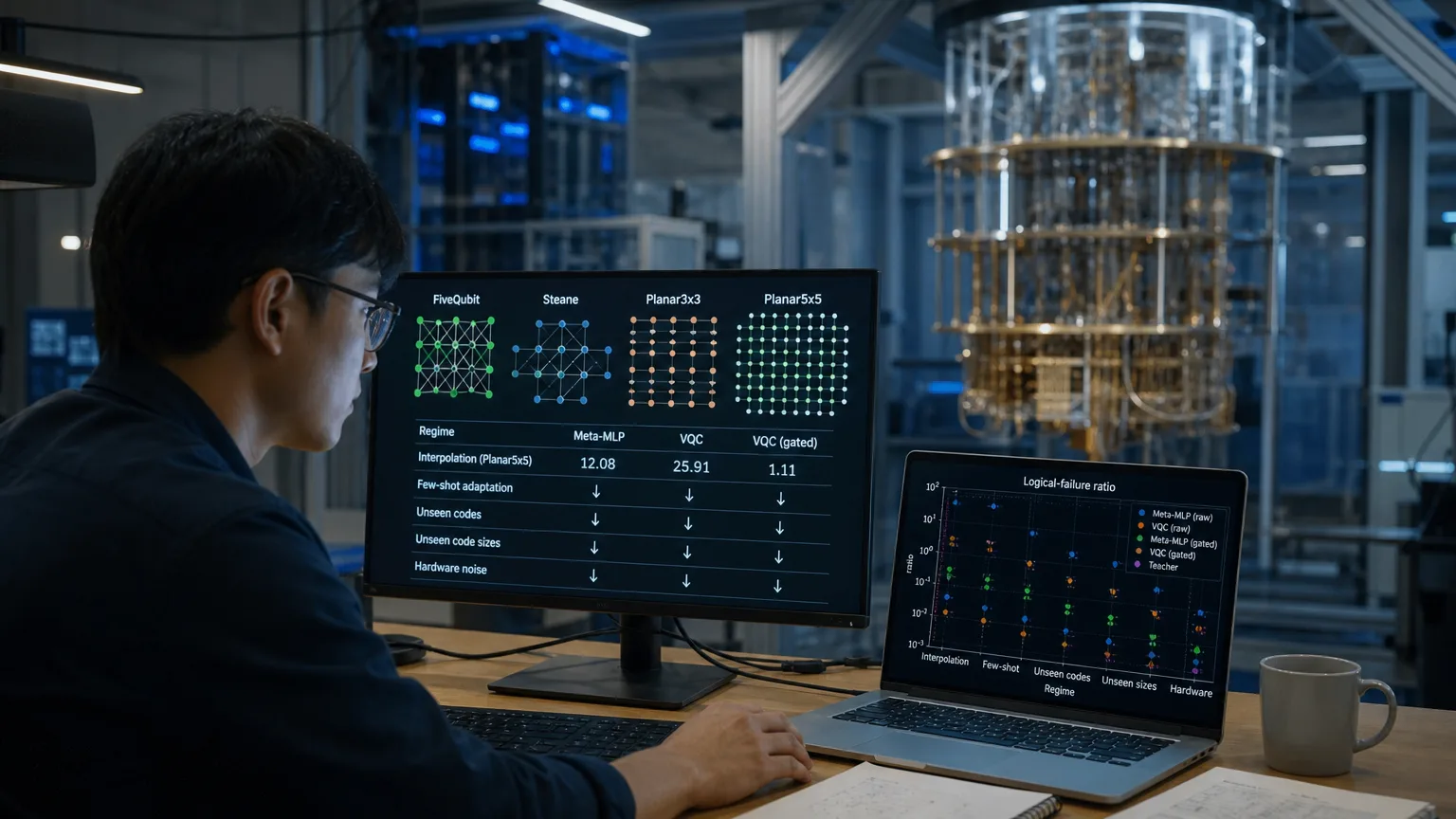 Editorial image for A Single Decoder for All Your Quantum Error Codes? New Research Puts Meta-Learning to the Test
