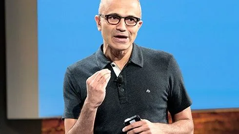 Satya Nadella Talking