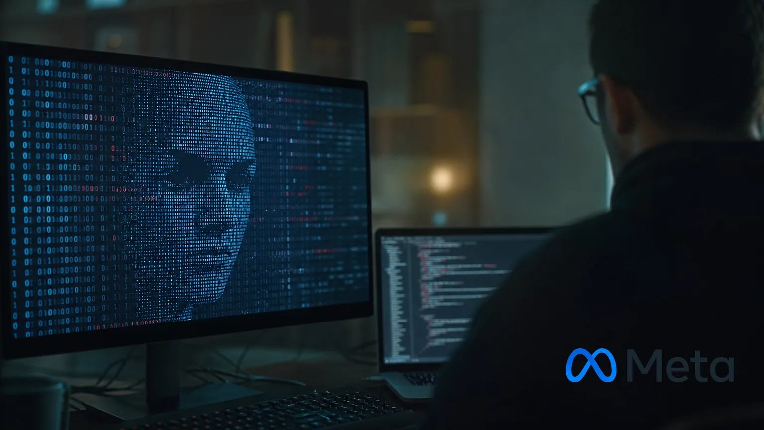 Editorial image for Meta's AI model breached a company's systems in a security test
