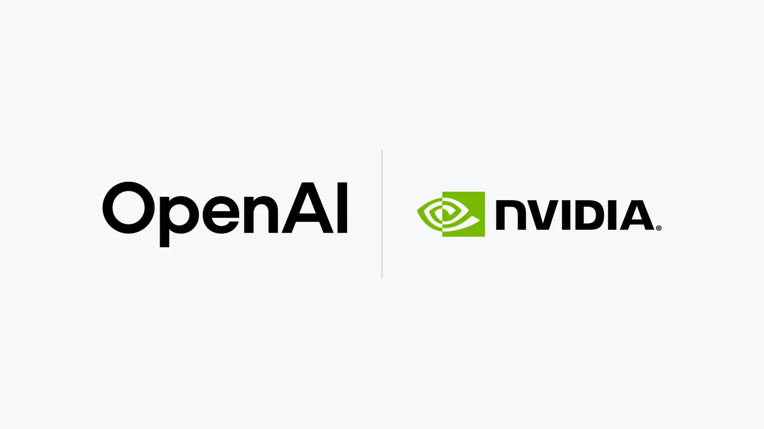 OpenAI and Nvidia logos