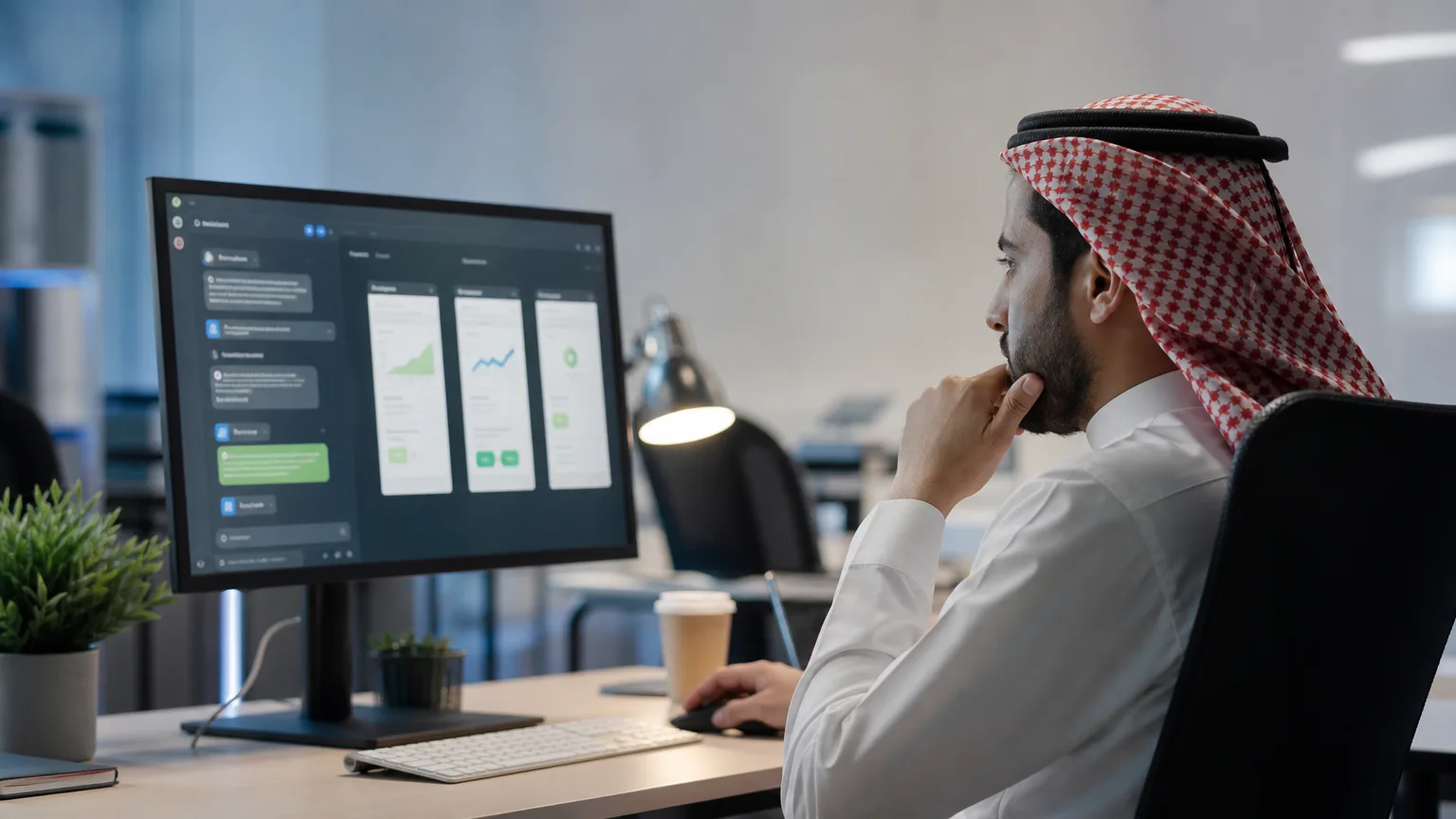 Saudi man is vibe coding - No Programmer, No Code: How to Build a Complete App Just by "Chatting"